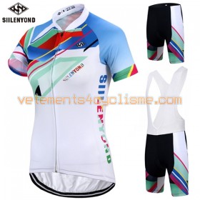Tenue Cycliste et Cuissard à Bretelles Femme 2017 Siilenyond N007