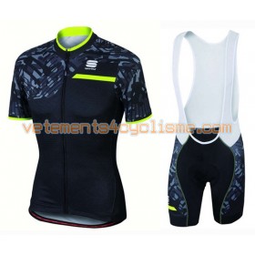 Tenue Cycliste et Cuissard à Bretelles 2016 Sportful N013
