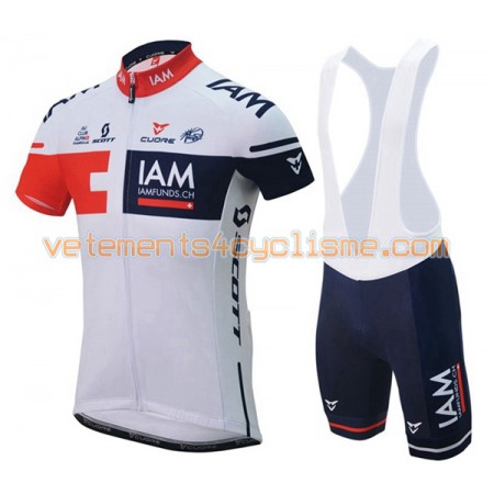 Tenue Cycliste et Cuissard à Bretelles 2016 IAM Cycling N001