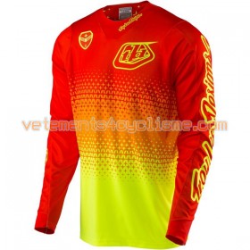Maillots VTT/Motocross 2017 Troy Lee Designs TLD SE Air Starburst Manches Longues N001