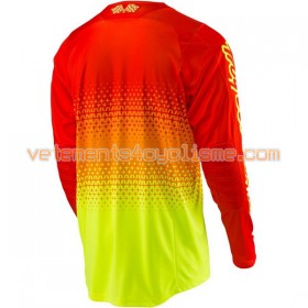 Maillots VTT/Motocross 2017 Troy Lee Designs TLD SE Air Starburst Manches Longues N001