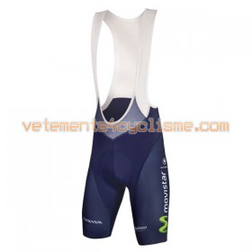 Cuissard Court à Bretelles 2017 Movistar Team N001