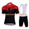 Tenue Cycliste et Cuissard à Bretelles 2017 Super Hero Brand N002