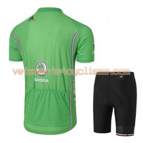 Tenue Cycliste Vert et Cuissard Enfant 2017 Tour de France