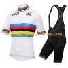 Tenue Cycliste et Cuissard à Bretelles 2017 UCI World Champion Rainbow