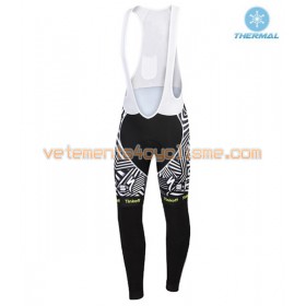 Collant à Bretelles 2016 Tinkoff Hiver Thermal Fleece N002