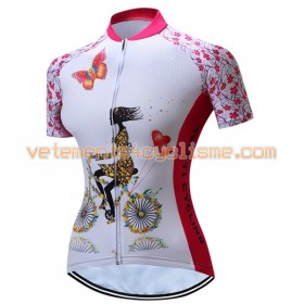 Maillot vélo Femme 2017 Teleyi N010
