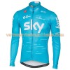 Maillot vélo 2017 Team Sky Manches Longues N002