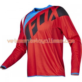 Maillots VTT/Motocross 2017 Fox Racing Flexair Seca Manches Longues N001