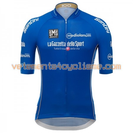 Maillot vélo Bleu 2017 Giro dItalia