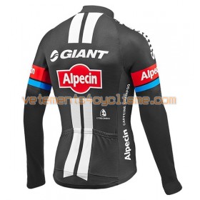 Maillot vélo 2016 Giant-Alpecin Manches Longues N001