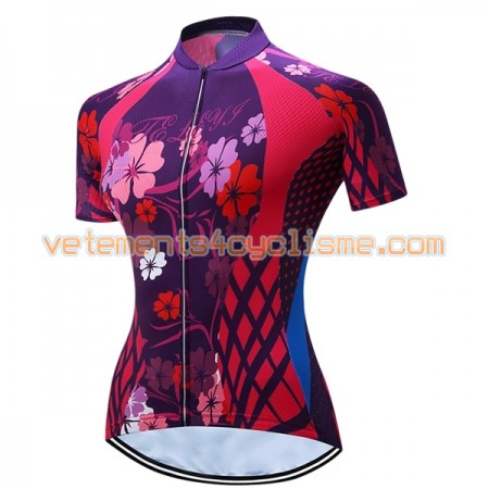 Maillot vélo Femme 2017 Teleyi N024
