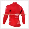 Maillot vélo Rouge 2016 Giro dItalia Hiver Thermal Fleece