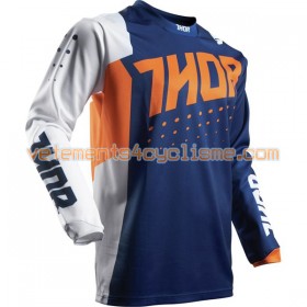 Maillots VTT/Motocross 2017 Thor Pulse Aktiv Manches Longues N004