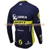 Maillot vélo 2017 Orica-Scott Hiver Thermal Fleece N001