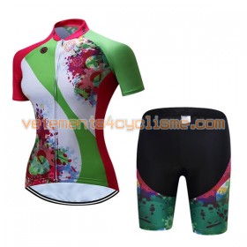 Tenue Cycliste et Cuissard Femme 2017 Teleyi N005