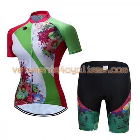Tenue Cycliste et Cuissard Femme 2017 Teleyi N005