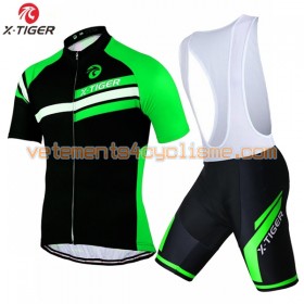 Tenue Cycliste et Cuissard à Bretelles 2017 X-Tiger N013