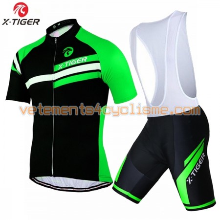 Tenue Cycliste et Cuissard à Bretelles 2017 X-Tiger N013