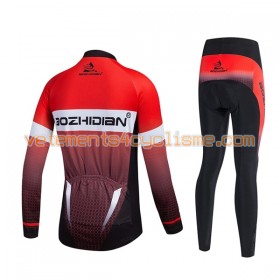 Tenue Cycliste Manches Longues et Collant Long Femme 2017 Aozhidian N001