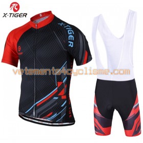 Tenue Cycliste et Cuissard à Bretelles 2017 X-Tiger N016