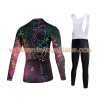 Tenue Cycliste Manches Longues et Collant à Bretelles 2017 Aozhidian N021