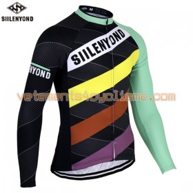 Maillot vélo 2017 Siilenyond Manches Longues N020