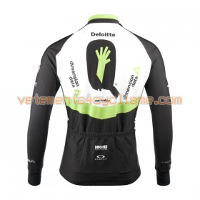 Maillot vélo 2017 Dimension Data Hiver Thermal Fleece N001