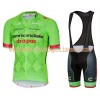 Tenue Cycliste et Cuissard à Bretelles 2016 Cannondale-Drapac N002