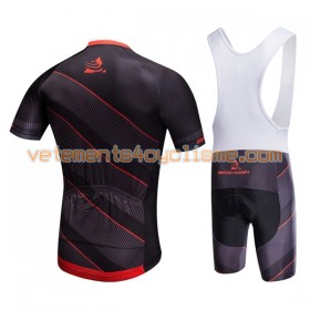 Tenue Cycliste et Cuissard à Bretelles 2017 Aozhidian N008