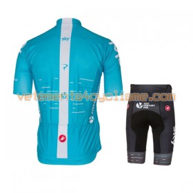 Tenue Cycliste et Cuissard Enfant 2017 Team Sky N002