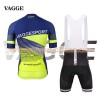 Tenue Cycliste et Cuissard à Bretelles 2017 Vagge N018