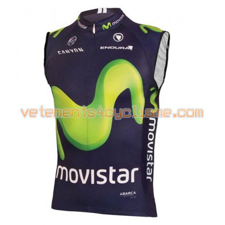 Gilet Cycliste 2016 Movistar Team N001