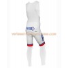 Tenue Cycliste Manches Longues et Collant à Bretelles 2016 FDJ N001
