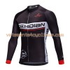 Maillot vélo 2017 Aozhidian Manches Longues N040