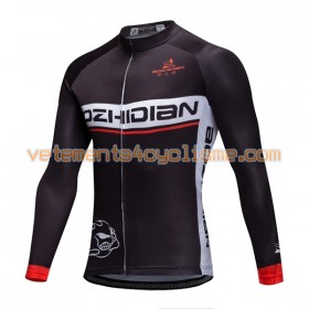 Maillot vélo 2017 Aozhidian Manches Longues N040