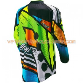 Maillots VTT/Motocross 2016 ONeal Mayhem Glitch Manches Longues N001