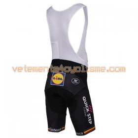 Tenue Cycliste et Cuissard à Bretelles 2017 Quick-Step Floors Belgian National Champion