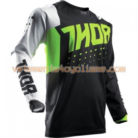 Maillots VTT/Motocross 2017 Thor Pulse Aktiv Manches Longues N002