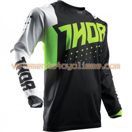 Maillots VTT/Motocross 2017 Thor Pulse Aktiv Manches Longues N002