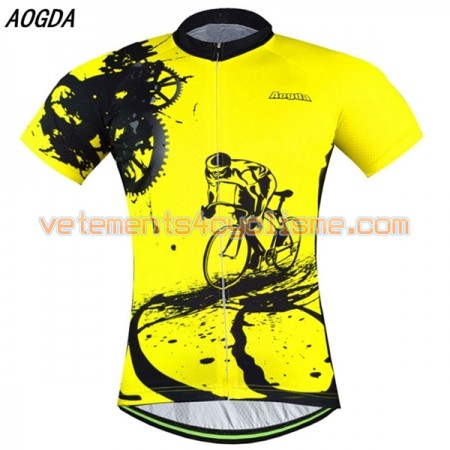 Maillot vélo 2017 Aogda N003