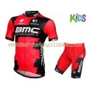 Tenue Cycliste et Cuissard à Bretelles Enfant 2016 BMC Racing Team N016