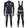 Tenue Cycliste Manches Longues et Collant à Bretelles 2016 GCN N002