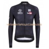 Tenue Cycliste Manches Longues et Collant à Bretelles 2016 GCN N002