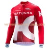 Tenue Cycliste Manches Longues et Collant à Bretelles 2016 Team Katusha N001