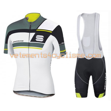 Tenue Cycliste et Cuissard à Bretelles 2016 Sportful N004