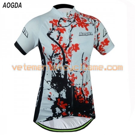 Maillot vélo Femme 2017 Aogda N007