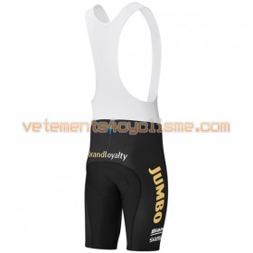 Cuissard Court à Bretelles 2017 LottoNL-Jumbo N001