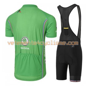 Tenue Cycliste et Cuissard à Bretelles 2017 Tour de France