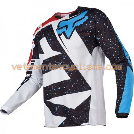 Maillots VTT/Motocross 2017 Fox Racing 180 Nirv Manches Longues N001